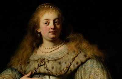 Artemisia (detail) by Rembrandt van Rijn